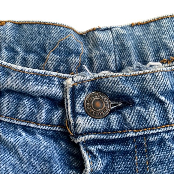 Vintage Orange Tab Light Wash Levi's Perfectly Worn In Jeans - Picture 7 of 16